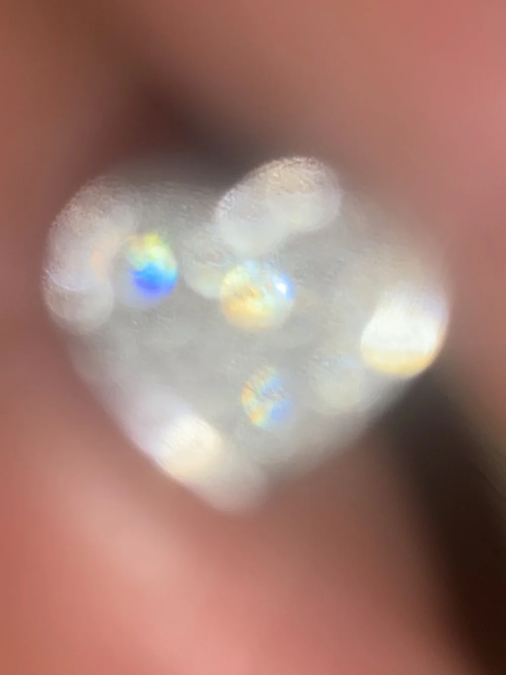 Heart Pavé Stud Earring  single earring